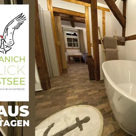 Historisches Fuer 8 Personen Mit Luxus Und Auf 2 Etagen Ideal Fuer Familien Und Hunde 2500m2 Eingezaeunt An Der Ostsee
