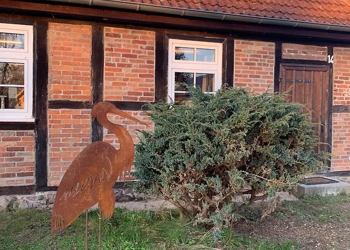 Historisches Fuer 8 Personen Mit Luxus Und Auf 2 Etagen Ideal Fuer Familien Und Hunde 2500m2 Eingezaeunt An Der Ostsee Semesterbostad